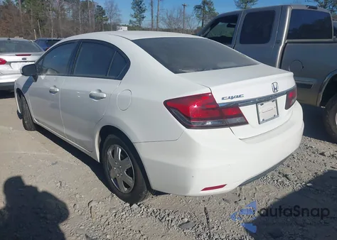 2014 Honda Civic Lx из США, поврежденный, VIN 19XFB2F50EE041004